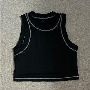 Black Sleeveless Top
